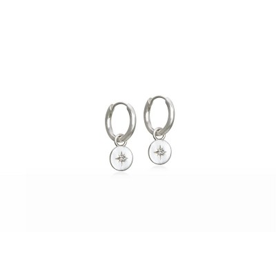 Almagest silver earrings 
