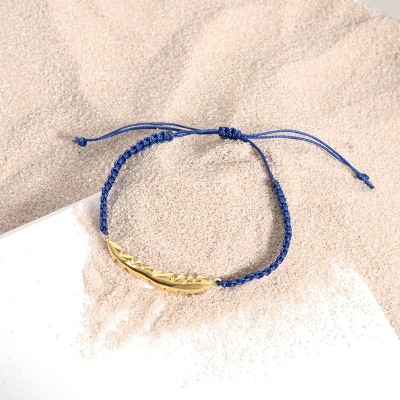 Seaweed Gold Plated Silver 925 Bracelet 