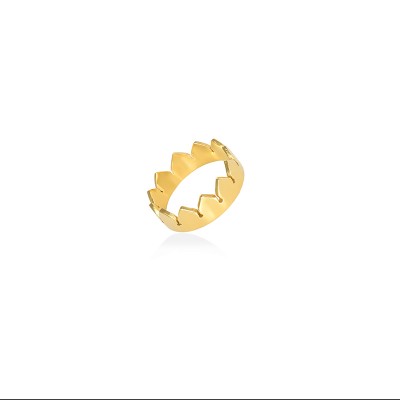 Ilianthos Gold Plated Silver Ring
