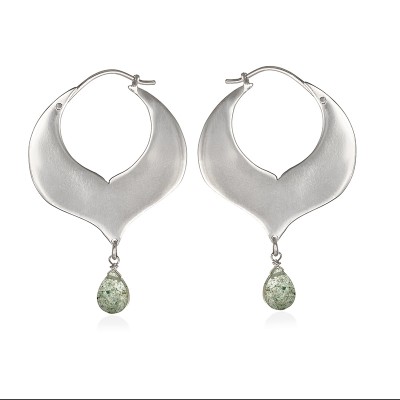 Narkissos  Silver Earrings